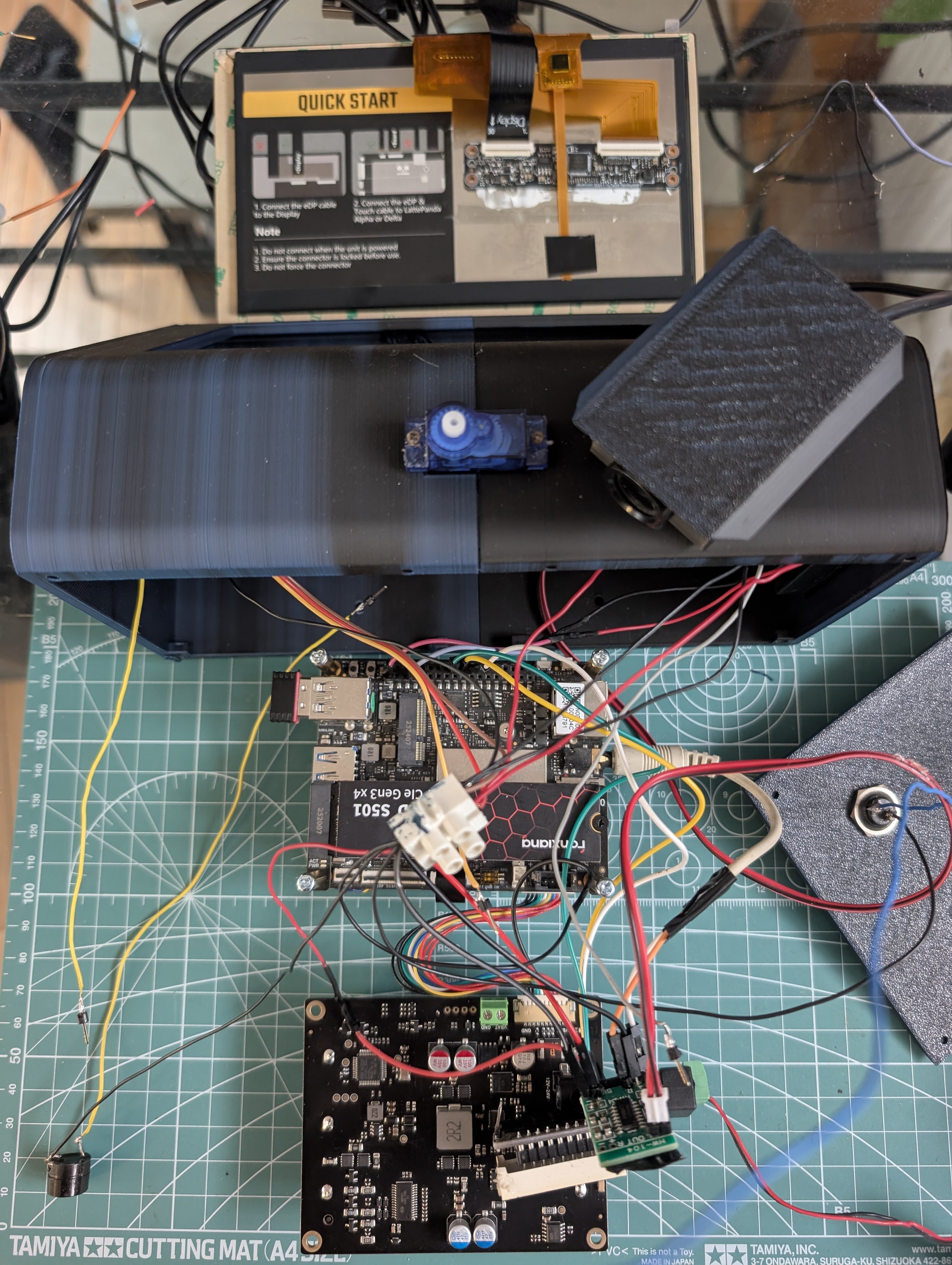 Printed enclosure and internal layout
